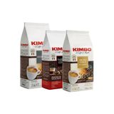 Kimbo Espresso Napoli 250 gr + Aroma Gold 250 gr + Intenso 500 gr Çekirdek Kahve (3'lü Set)