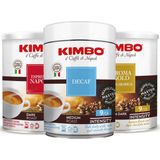 Kimbo Espresso Napoli Decaffeinato Aroma Gold Filtre Kahve Teneke Kutu (250 Gr) - Öğütülmüş Espresso - 3 Adet