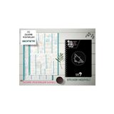 Kime Note TYT Kareli Geometri Okul Defteri Konu Anlatımlı 2 Büyük Poster ve 96 Sticker Hediye 9-10-11-12.Sınıf