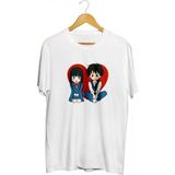 Kimi Ni Todoke Anime - Sawako Kuronuma Cute Anime Baskılı Unisex Tişört - Beyaz