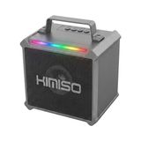 Kimiso KMS-332 Rgb Işıklı Kablosuz Bluetooth Speaker - Taşınabilir Retro Müzik Kutusu