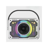 Kimiso lionalin KMS-214 Mecha Tasarım Taşınabilir Işıklı Kablosuz Bluetooth Hoparlör 10W
