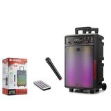 Kimiso QS1342 30W RGB Kablosuz Mikrofon 1800 Mah Bluetooth Speaker