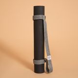 Kimjaly Yoga Ekotasarımlı Ayarlanır Mat Kayışı - Alacalı Gri