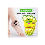 KIMJISOON Premium Professional Muz Aromalı Soyulabilen Çorap Tipi Ayak Peeling Maskesi