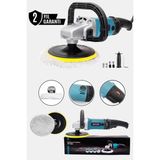 Kimmeer Plus 1200 Polisaj Makinesi Devir Ayarlı 6 Kademeli 180MM Pasta Cila