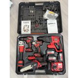 Kimmeer Plus 6 Lı Set 2025 Yeni Nesil Hilti-13 Mm Vidalama-testere-makas-spiral-450 Nm Torklu
