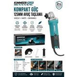 Kimmeer Plus 720W Devir Ayarlı Taşlama Makinesi 125 Mm