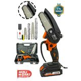 Kimmeer Plus Profesonel Metal Dişli 18v 1.5ah Şarjlı Dal Budama Testeresi