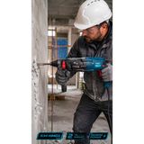 Kimmeer Plus Profesyonel 850W Darbeli Kırıcı Delici Hilti 28MM Matkap - MAVİ