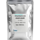 Kimya Depom Agar Agar (Agar Tozu) Food Grade 500 Gr.