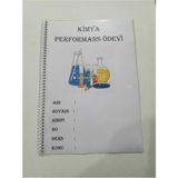 Kimya Dersi Performans Ödev Dosyası 20 Sayfa Proje Ödevinizi Içine Yazacağınız Hazır Dosya
