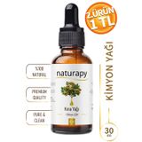 Kimyon Yağı (Cumin Oil) Soğuk Sıkım Sabit Yağ 30 ml Damlalıklı Cam Şişe