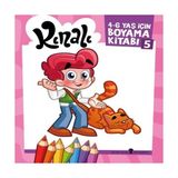 Kınalı Boyama Serisi 5 - Çok Renkli