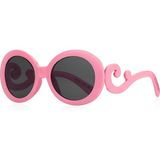 Kinary 4016 Çerçeve Rengi Toz Pembe Kız Çocuğu Güneş Gözlüğü
