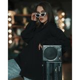 Kinary Cat Eye Güneş Gözlüğü Beyaz 1010 beyaz