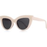 Kinary Cat Eye Krem Rengi Kadın Güneş Gözlüğü 1011 Krem Rengi