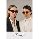 Kinary Kadın Cat Eye Yeni Stil UV400 Güneş Gözlüğü Model 1010/1011