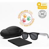 Kinary Unisex Çocuk Güneş Gözlüğü Füme Çerçeve Siyah Sap 4001 Füme - Siyah