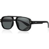 Kinary Uv400 Korumalı New Pilot Stil Unisex Güneş Gözlüğü Siyah Model 1086 Siyah