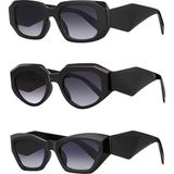 Kinary Uv400 Koruyucu Unisex Güneş Gözlüğü 3'Lü Fırsat Seti 1038/1039/1040 Siyah