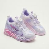 KİNDEP Kız Çocuk Spor Ayakkabı Mekanizma Bağcıklı Kalın Taban Günlük Sneaker
