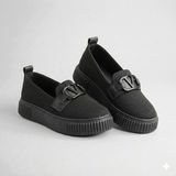 Kindep (Oc) Shoes Toka Detaylı Kadın Günlük Ayakkabı Siyah