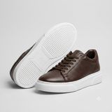 Kindep (Sneakers) Iç Dışı Hakiki Deri Günlük Erkek Ayakkabı Kahve