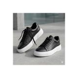 Kindep Sneakers, İç Dışı Hakiki Deri, Günlük Erkek Ayakkabı, Siyah, 40 Beden