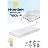 Kinder Baby Betty Oyun Parkı Yatağı - 70 x 120 cm - Beyaz