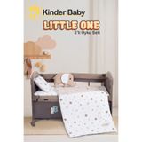 Kinder Baby Little One 5'Li Oyun Parkı Beşik Uyku Seti, Kahverengi