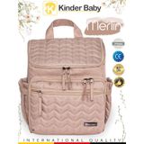 Kinder Baby Merlin Anne Bebek Bakım Çantası Vizon Vizon