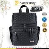 Kinder Baby Merlin Termal Anne Bebek Bakım Çantası - Siyah