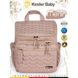 Kinder Baby Merlin Termal Anne Bebek Bakım Çantası - Vizon