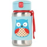 Kinder Baby Skip Hop Paslanmaz Çelik Pipetli Suluk