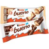 Kinder Bueno (Regular + White) (T2*2) - 60 gr