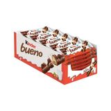 Kinder Bueno Süt ve Fındık Kreması Dolgulu Sütlü Çikolata Kaplı Gofret 39 gr x 30 Adet - 60 gr