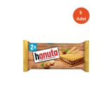 Kinder Hanuta Fındıklı Çikolatalı Gofret 2'li 44 Gr - 5 Adet SKT:06.09.2026