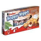 Kinder Happy Hippo Sütlü Çikolata 5'li 103,5 gr Eğlenceli Lezzet ve Enerji Dolu - 103 gr