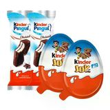 Kinder Joy Erkek Çocuklarına Özel & Kinder Pingui Kinder Joy Erkek Çocuklarına Özel & Kinder Pingui 4 Adet