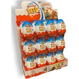 Kinder Joy Erkeklere Özel Sütlü Çikolata Sürpriz Yumurta 20 gr x 24 Eğlenceli Lezzet