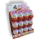 Kinder Joy Kızlara Özel Sütlü Çikolata Sürpriz Yumurta 20 gr x 24 Eğlenceli Lezzet