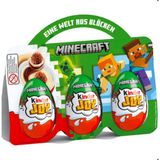 Kinder Kutu Çikolata 3lü Minecraft Koleksiyon Paketi 1 Adet Sütlü Lezzetli
