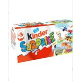 Kinder Surprise Yumurta Yeni Seri Alman Çikolatası 3'lü 60 gr x 2 Adet