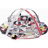 Kinderkraft 4smart Duyusal Bebek Oyun Matı Sensörlü - 126 x 112 cm - Çok Renkli