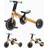 Kinderkraft 4trike 3’ü 1 Arada Üç Tekerlekli Çocuk Bisikleti - Sarı