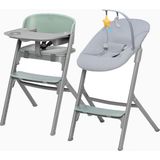 Kinderkraft Lıvy 4in1 Çocuk Mama Sandalyesi ve Ana Kucağı 110 kg Kapasite - Yeşil