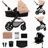 Kinderkraft Moov 2 4in1 Bebek Arabası Mınk Pro Set - Bej