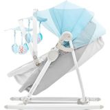 Kinderkraft Unımo Up 5İ 1 Arada Ana Kucağı Blue, Sallanan Bebek Koltuğu, Bebek Yatağı, Yenidoğandan