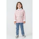 Kinderos Bb Taşlı Sweatshirt Kız Çocuk 3\'lü Takım - 26K 6333 - 5 Yaş - Pudra